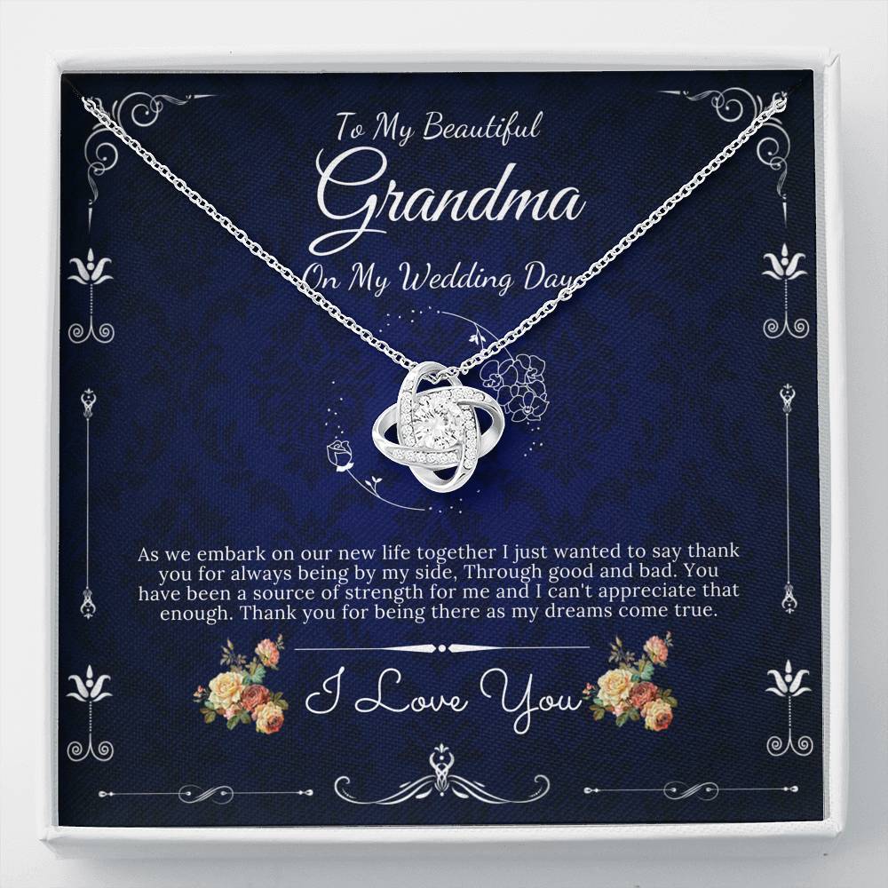 Love Knot, Grandmother of the Bride Gift to Grandma Wedding Gift for Grandma of the Bride Grandmother Wedding Gift Grandmother Gift #0064