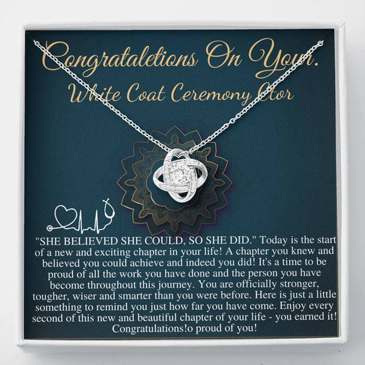 Love Knot, Chiropractor Graduation Gift, Grad Gift For Chiropractor Women, A New Doctor Of Chiropractic Med mistake