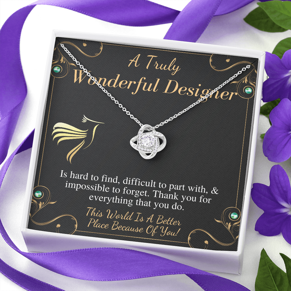 Designer Gift | Appreciation Gift for Designer Necklace | Gift for Designer | Designer Birthday Gift |Designer Christmas Gift Necklace #0895