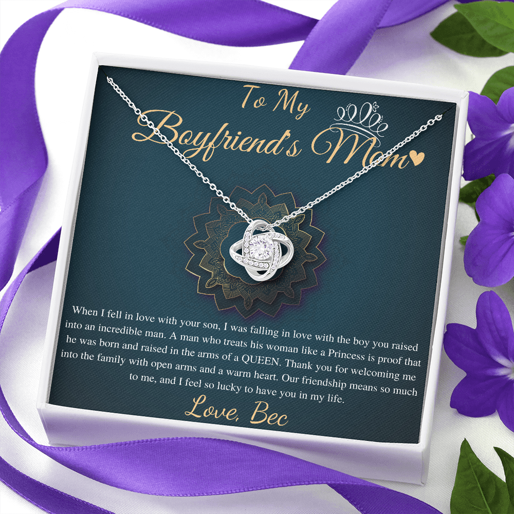 Gifts for Boyfriends Mom, Boyfriends Mom Birthday Gift, Boyfriends Mom Neckalce, Christmas Gift, Mothers Day Gift for Boyfriends Mom #0768 Bec