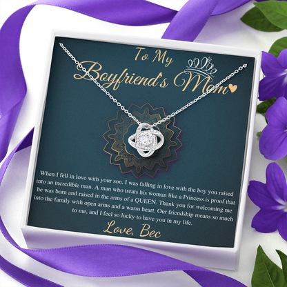 Gifts for Boyfriends Mom, Boyfriends Mom Birthday Gift, Boyfriends Mom Neckalce, Christmas Gift, Mothers Day Gift for Boyfriends Mom #0768 Bec