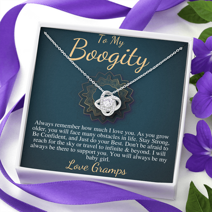 To My Granddaughter Gift, Granddaughter Necklace, Grandfather & Granddaughter, Necklace for Granddaughter Graduation Gift From Grandpa #0512 gramps