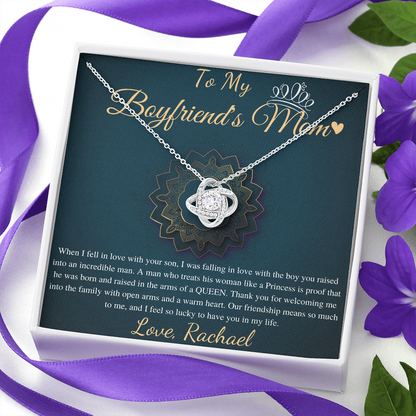 Gifts for Boyfriends Mom, Boyfriends Mom Birthday Gift, Boyfriends Mom Neckalce, Christmas Gift, Mothers Day Gift for Boyfriends Mom #0768 Rachael