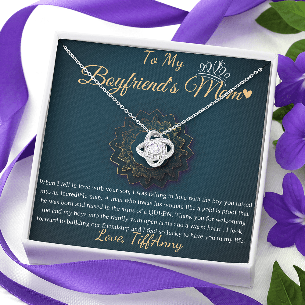 Gifts for Boyfriends Mom, Boyfriends Mom Birthday Gift, Boyfriends Mom Neckalce, Christmas Gift, Mothers Day Gift for Boyfriends Mom #0768 TiffAnny1