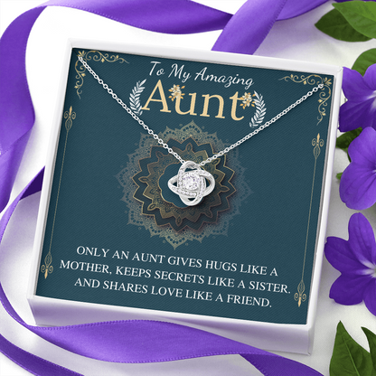 to my aunt