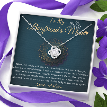 Gifts for Boyfriends Mom, Boyfriends Mom Birthday Gift, Boyfriends Mom Neckalce, Christmas Gift, Mothers Day Gift for Boyfriends Mom #0768 malisa 1