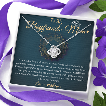 Gifts for Boyfriends Mom, Boyfriends Mom Birthday Gift, Boyfriends Mom Neckalce, Christmas Gift, Mothers Day Gift for Boyfriends Mom #0768 ashlyn
