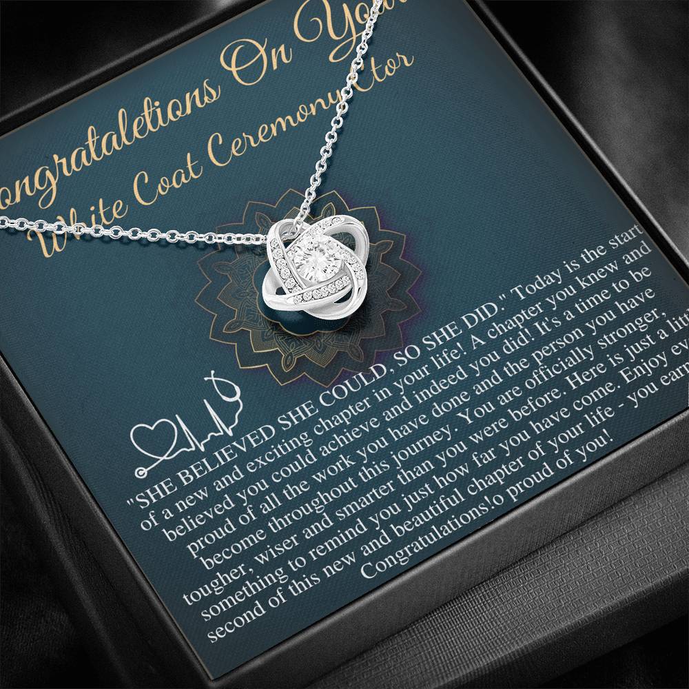 Love Knot, Chiropractor Graduation Gift, Grad Gift For Chiropractor Women, A New Doctor Of Chiropractic Med mistake