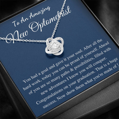 Optometrist Gift | Graduation Gift for Optometrist Necklace | Christmas Gift For Optometrist | Personalized Optometrist Gift Necklace #0838