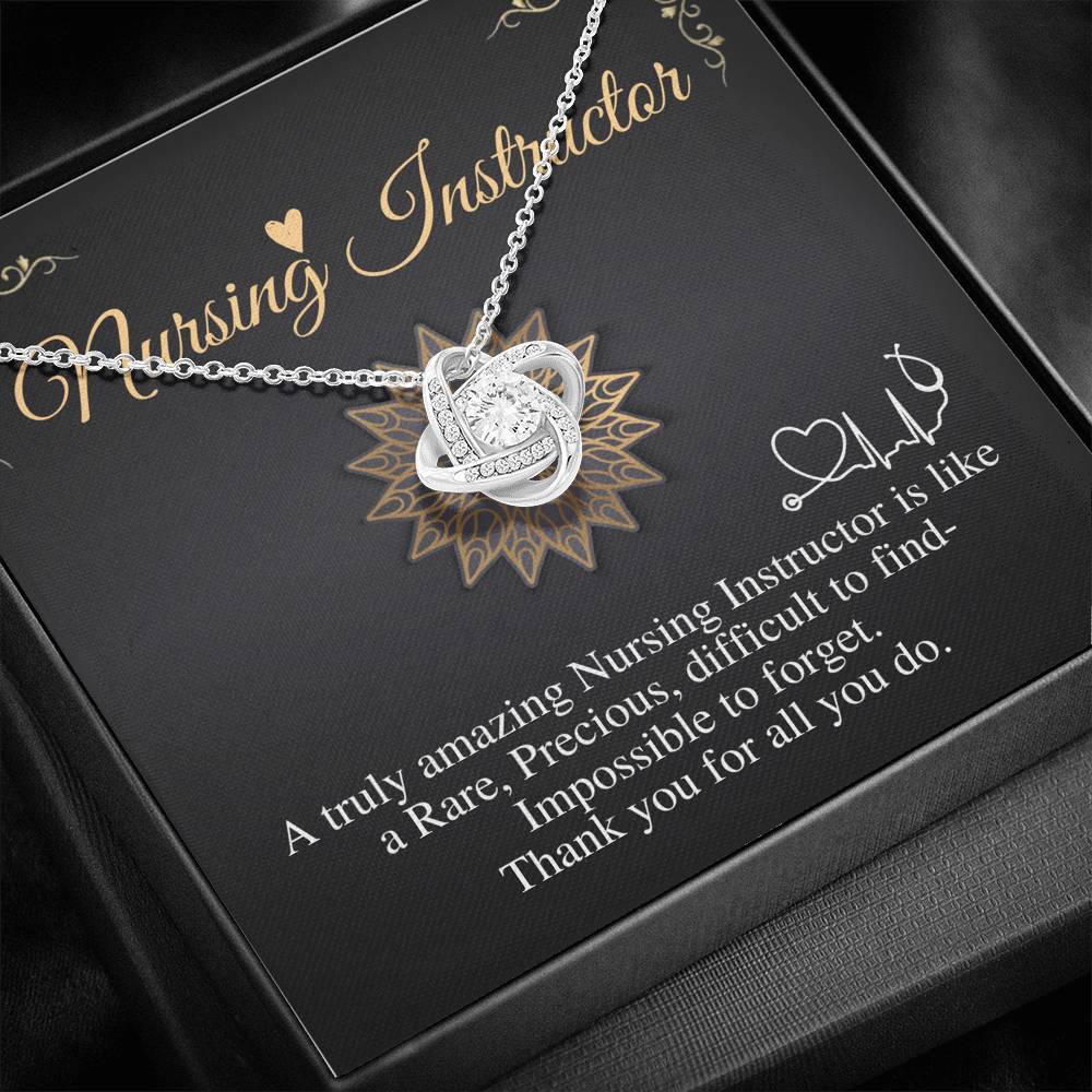 Nursing Instructor Gift, Appreciation Gift for Nursing Instructor, Necklace Gift, Jewelry Gift, Thank you Gift, Instructor Gift Ideas #0727