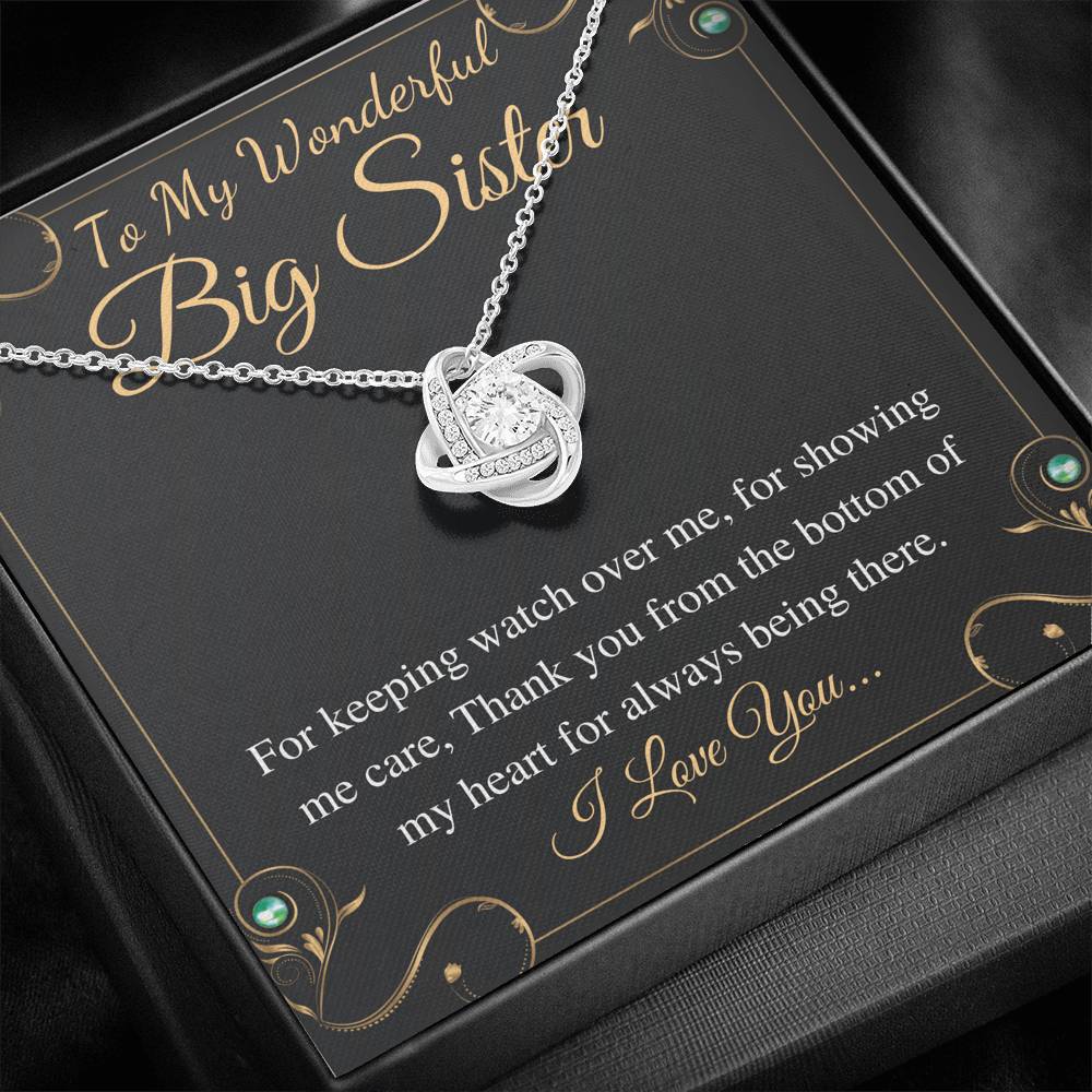 Big Sister Necklace Gift Sister Gifts Big Sister Birthday Gift for Big Sister Jewelry Gift for Sister Christmas Gift For Big Sister #0560