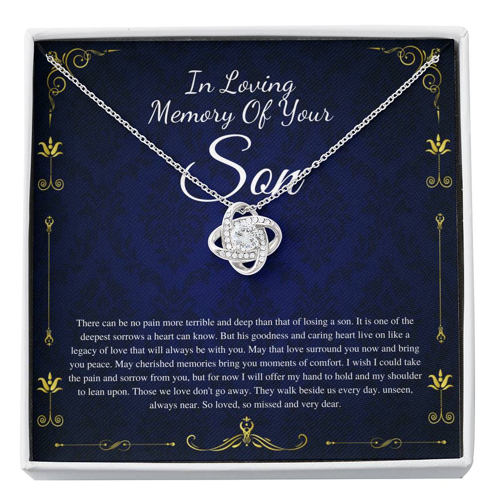 Memorial gift Son Loss of Son In Memory of Son Sorry for your loss of Son loss of loved one condolence gift, bereavement gift