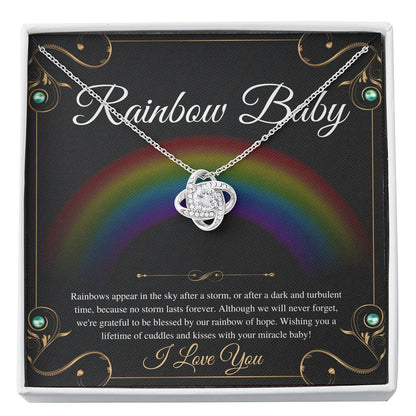 Rainbow Baby Gifts for Mom, Encouragement gifts for her, Strength gifts necklace, Memory Necklace, Remembrance Necklace, Rainbow Baby #0227