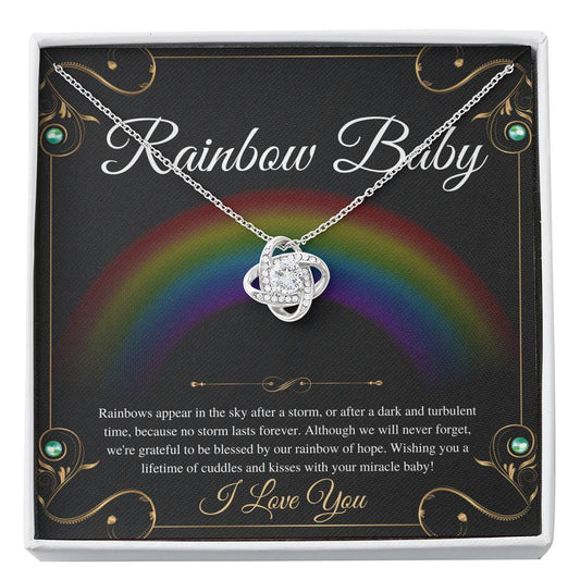 Rainbow Baby Gifts for Mom, Encouragement gifts for her, Strength gifts necklace, Memory Necklace, Remembrance Necklace, Rainbow Baby #0227