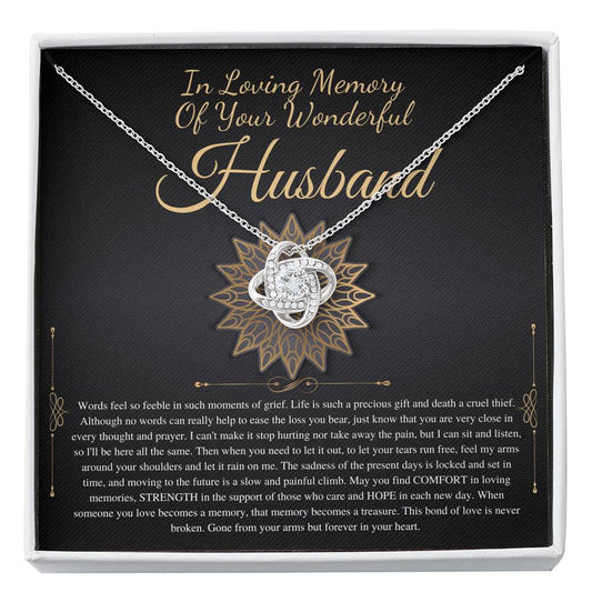 Memorial gift Husband Loss of Husband In Memory of Husband Sorry for your loss of Spouse loss of loved one condolence gift, bereavement gift