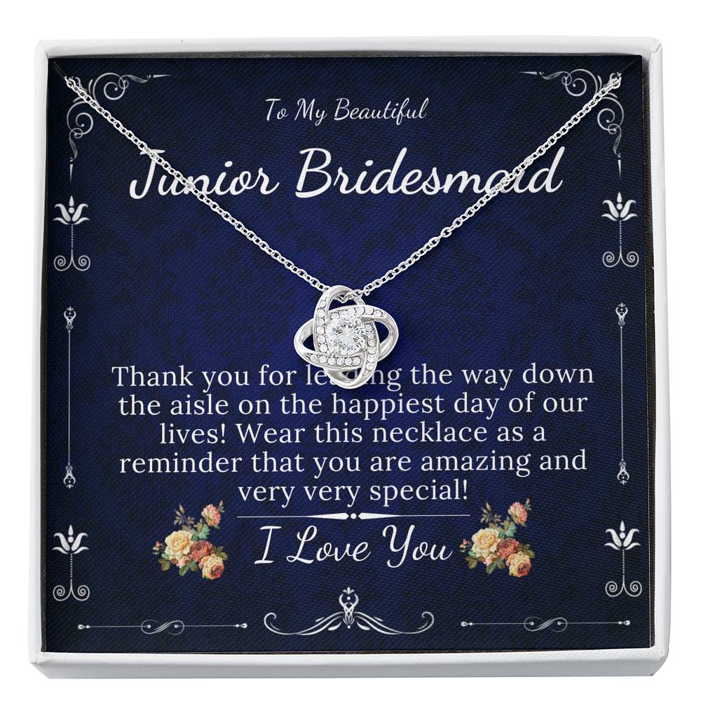 Initial Heart, flower girl necklace, toddler flower girl set, personalized flower girl gift, flower girl jewelry, little girl Gift #0147