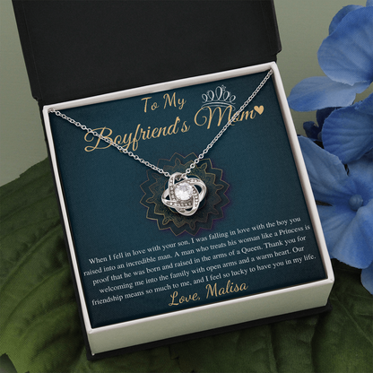 Gifts for Boyfriends Mom, Boyfriends Mom Birthday Gift, Boyfriends Mom Neckalce, Christmas Gift, Mothers Day Gift for Boyfriends Mom #0768 malisa 1