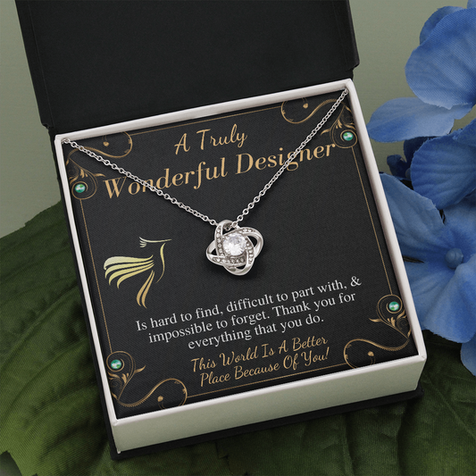 Designer Gift | Appreciation Gift for Designer Necklace | Gift for Designer | Designer Birthday Gift |Designer Christmas Gift Necklace #0895