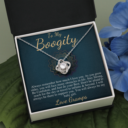 To My Granddaughter Gift, Granddaughter Necklace, Grandfather & Granddaughter, Necklace for Granddaughter Graduation Gift From Grandpa #0512 gramps