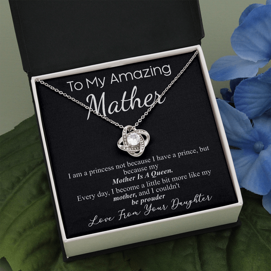to my amazing mather