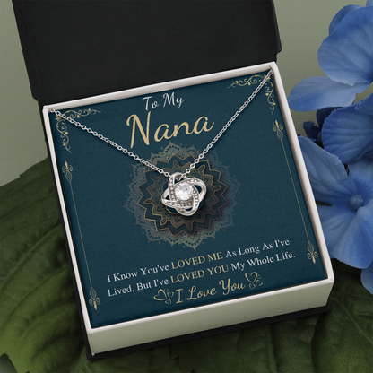 To My Nana, Best Grandmother Gift, Nana Gift, Nana Jewelry From Granddaughter, For Nana, Gifts For Grandma, personalized birthday gift