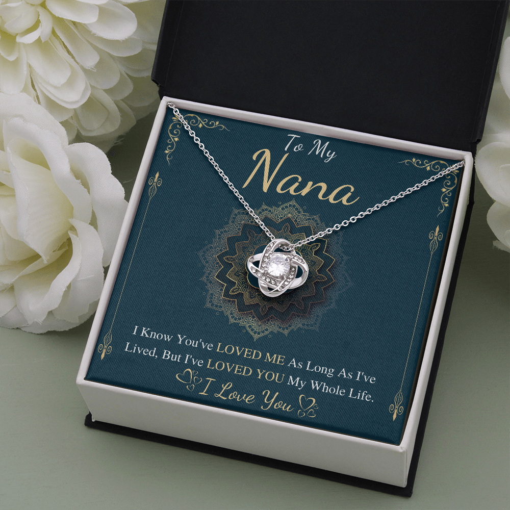To My Nana, Best Grandmother Gift, Nana Gift, Nana Jewelry From Granddaughter, For Nana, Gifts For Grandma, personalized birthday gift