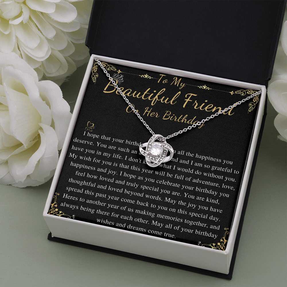 Best Friend Birthday Gift Necklace: BFF Necklace, Best Friend Gift Jewelry, Long Distance, Friends Forever, Gift for friend on her birthday