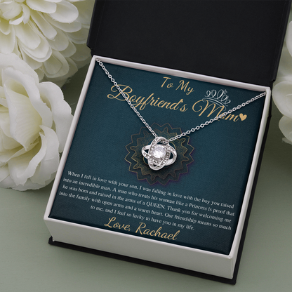 Gifts for Boyfriends Mom, Boyfriends Mom Birthday Gift, Boyfriends Mom Neckalce, Christmas Gift, Mothers Day Gift for Boyfriends Mom #0768 Rachael