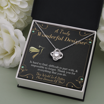 Designer Gift | Appreciation Gift for Designer Necklace | Gift for Designer | Designer Birthday Gift |Designer Christmas Gift Necklace #0895
