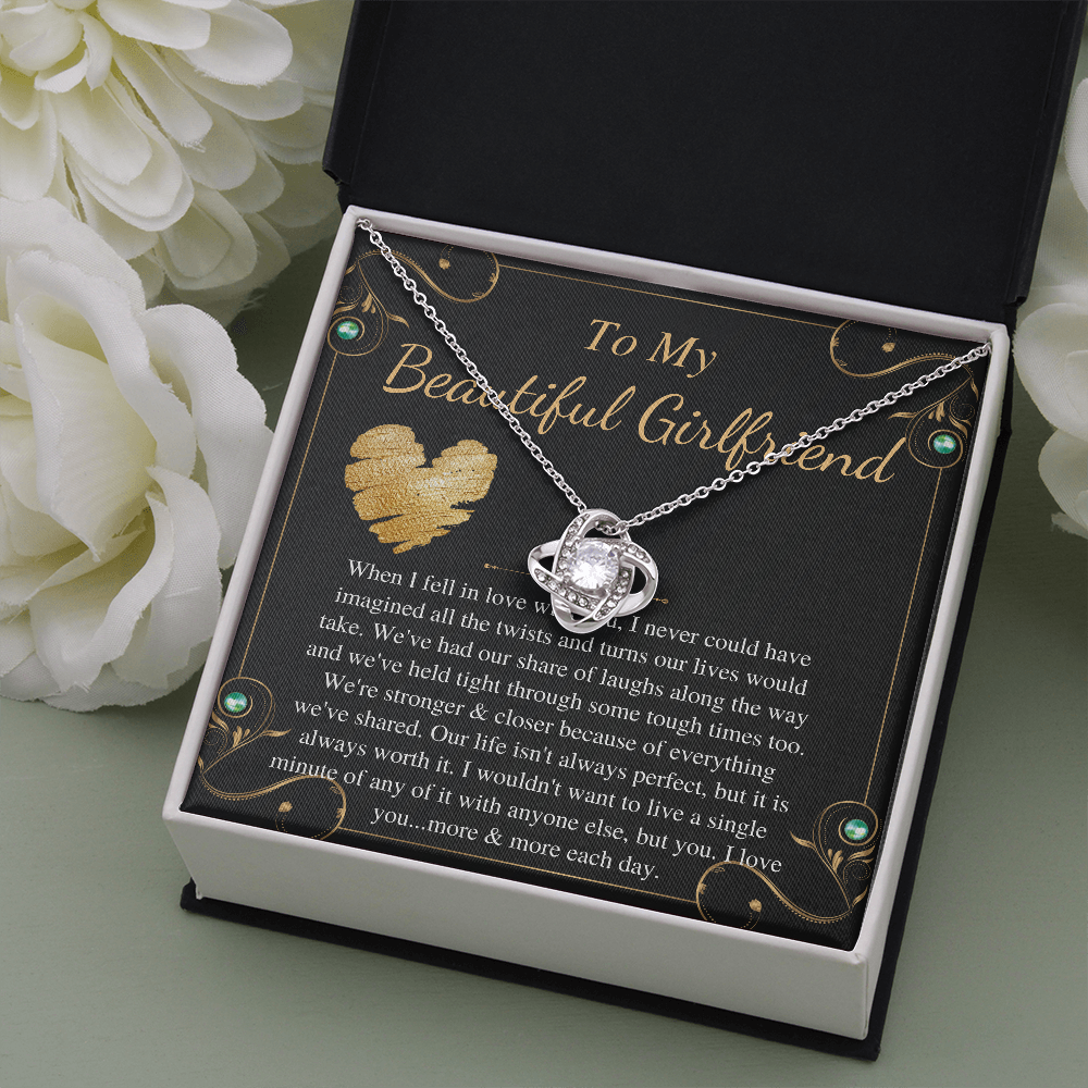 Girlfriend Necklace, Meaningful Gift for Girlfriend, Necklace for Partner, Valentines Present for Girlfriend, Sentimental Gifts, graduation
