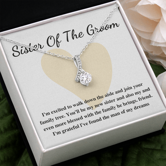 to my sisiter of the groom