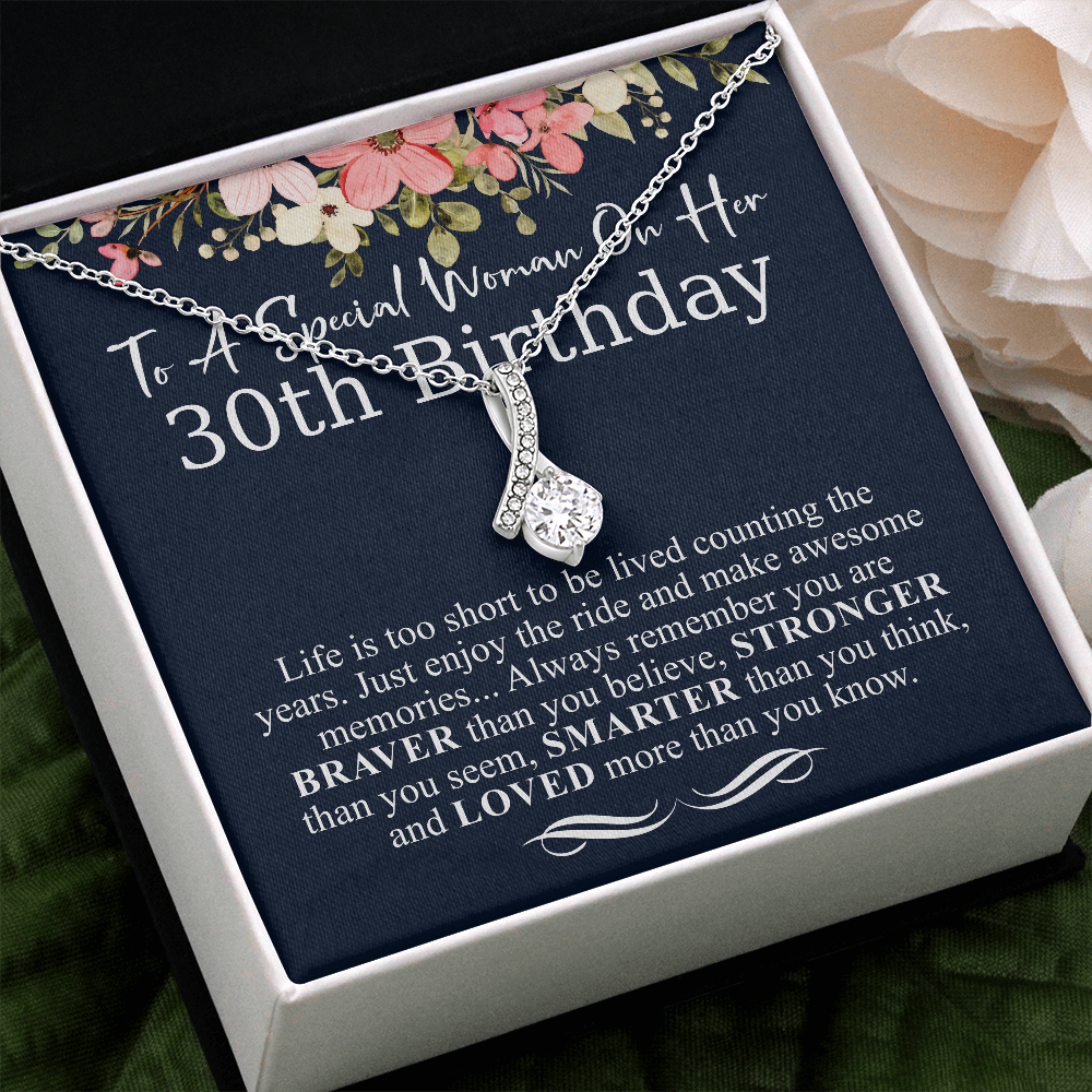 TO A Special women ON HER 30TH BIRTHDAY