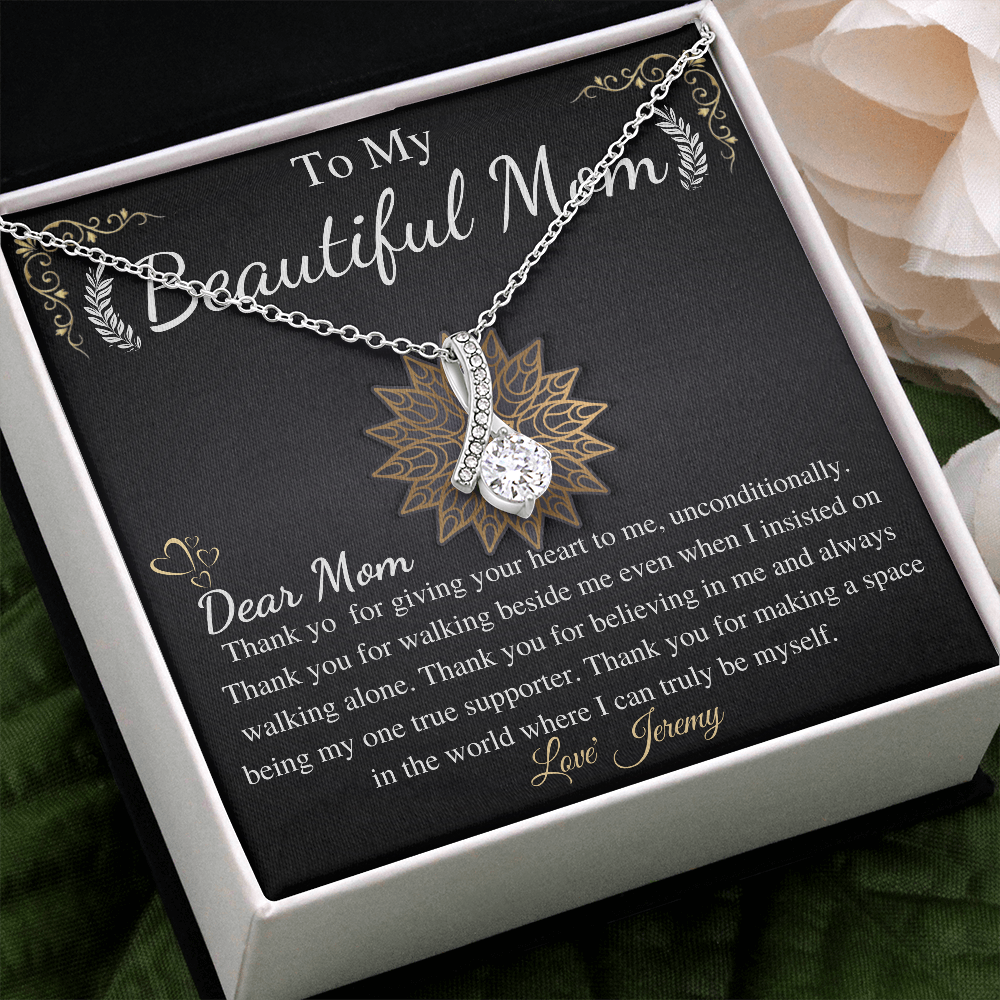 to my mom