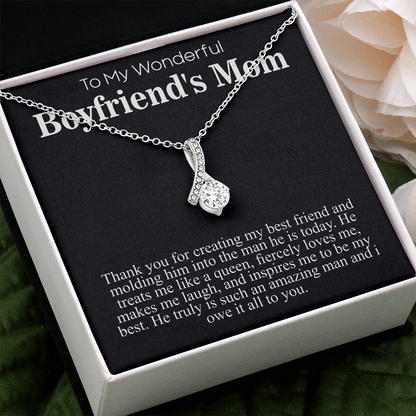 to my wonderful Boyfreinds mom