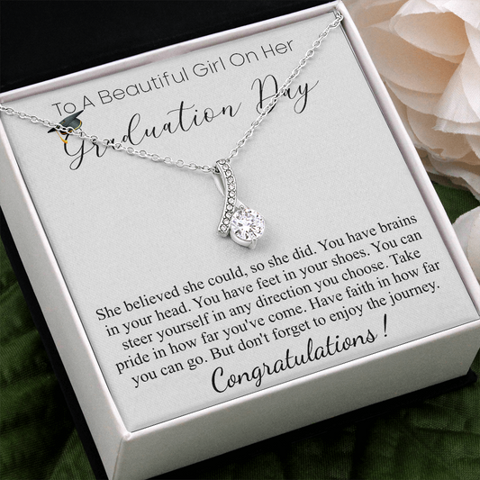 to a beautifule girl on her graduation day