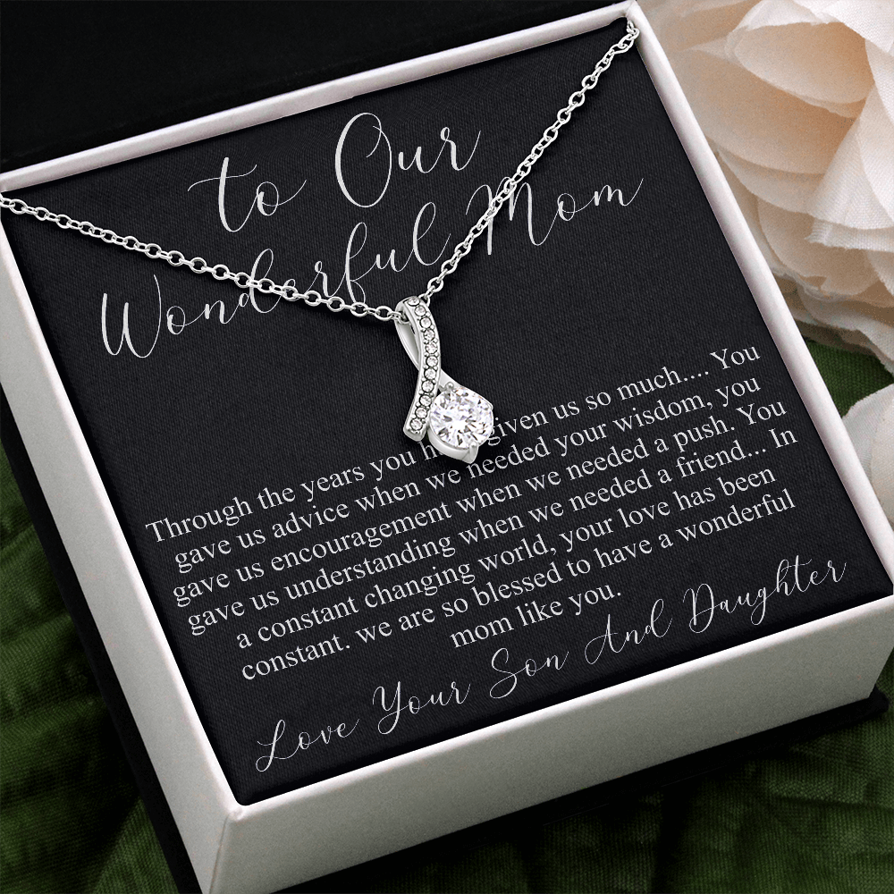 to our wonderfule mom
