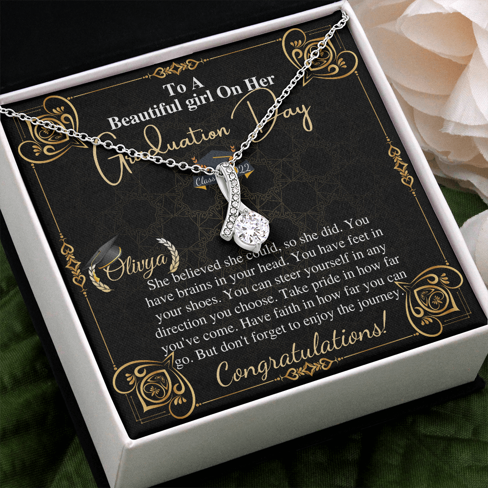 to a butyfule girl on her gradushan day