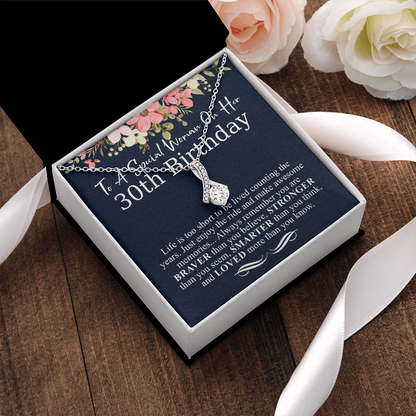 TO A Special women ON HER 30TH BIRTHDAY