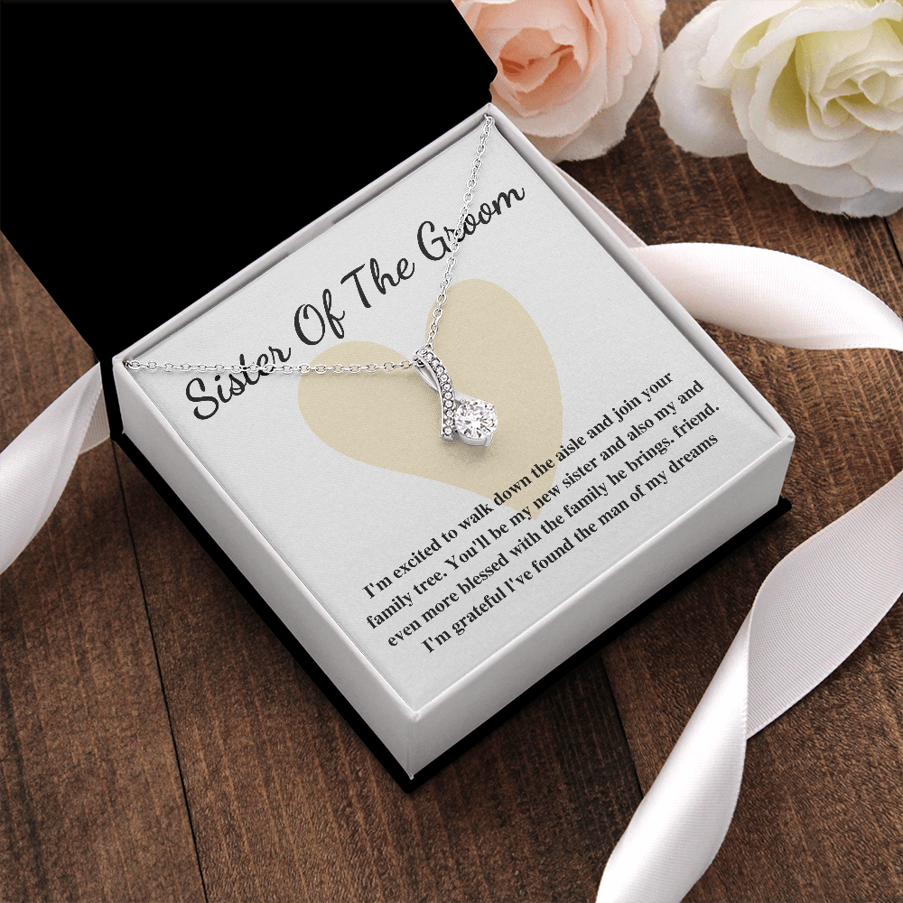 to my sisiter of the groom