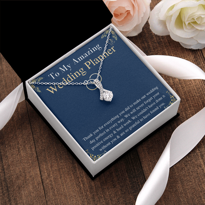 Wedding Planner jewelry from bride and groom Thnak you gift for Event Organizer Necklace for Wedding Coordinator Keepsake gift