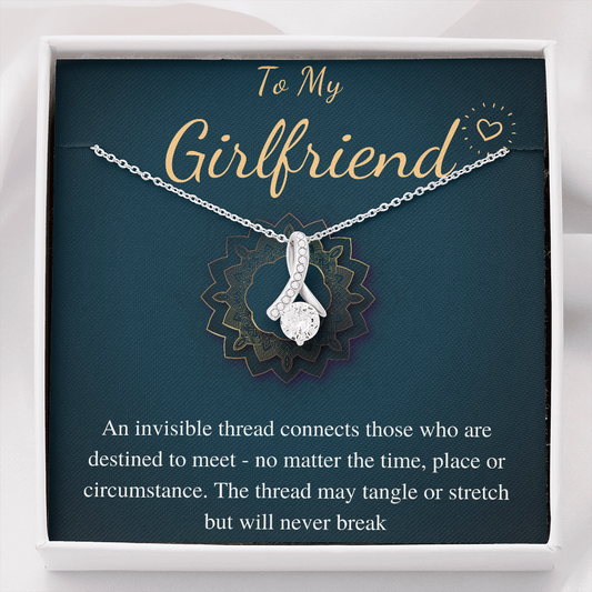 Girlfriend Necklace: Anniversary Gift for Girlfriend, Girlfriend Gift, Birthday Gift for Girlfriend, Christmas Gift for Girlfriend #0882