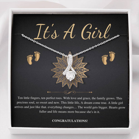New Baby Girl Gift, First Time Mom Gift for New Mom Necklace Birthstone, Baby Girl Gift Ideas0000