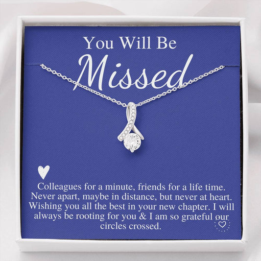 You Will Be Missed Gift For Coworker Leaving Farewell Gift For Female Colleague Leaving Job Going Away Gift Friend Goodbye Gift #0586