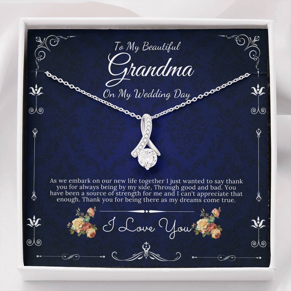 Alluring Beauty Necklace, Grandmother of the Bride Gift to Grandma Wedding Necklace for Grandma of the Bride Grandmother Wedding Gift #0067