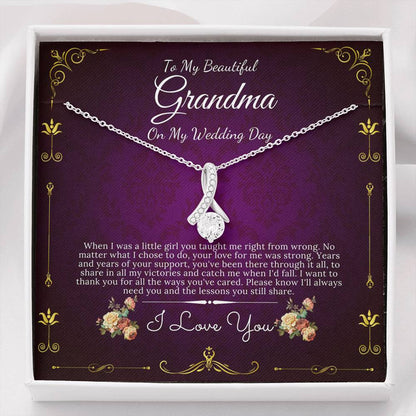 Alluring Beauty Necklace,Grandmother of the Bride Gift to Grandma Wedding Gift for Grandma of the Bride Grandmother Wedding Gift #0068