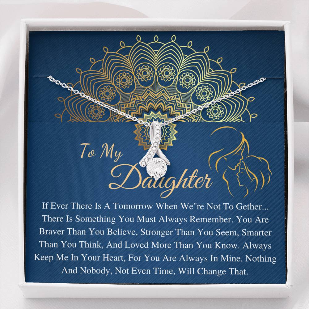 Daughter Gift from Mom to Daughter Necklace for Daughter Gift for Daughter from Mom daughter gift from dad to daughter birthday gift #0480