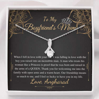 Gifts for Boyfriends Mom, Boyfriends Mom Birthday Gift, Boyfriends Mom Neckalce, Mothers Day Gift for Boyfriends Mom, Alluring Beauty #0421 Angharad