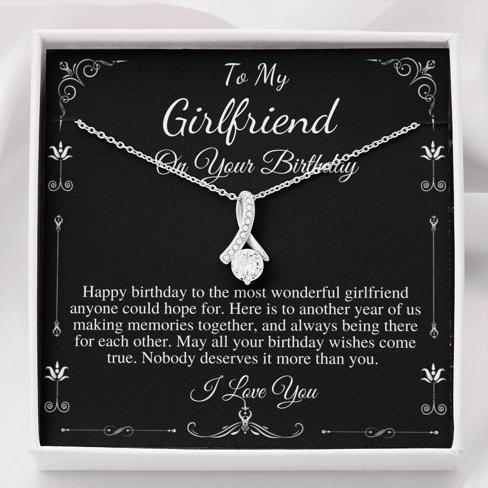 Birthday Gift For Girlfriend, Happy Birthday Girlfriend Gift, Girlfriend Birthday Jewelry, Girlfriend Thoughtful Gift, GF Birthday #0680