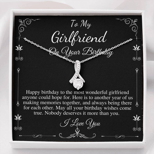 Birthday Gift For Girlfriend, Happy Birthday Girlfriend Gift, Girlfriend Birthday Jewelry, Girlfriend Thoughtful Gift, GF Birthday #0680