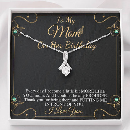 Mom Birthday Gift from daughter, Sentimental Gifts for Mom Birthday, Mother Birthday Gift with Message Card Quote, Happy Birthday Mom #0645